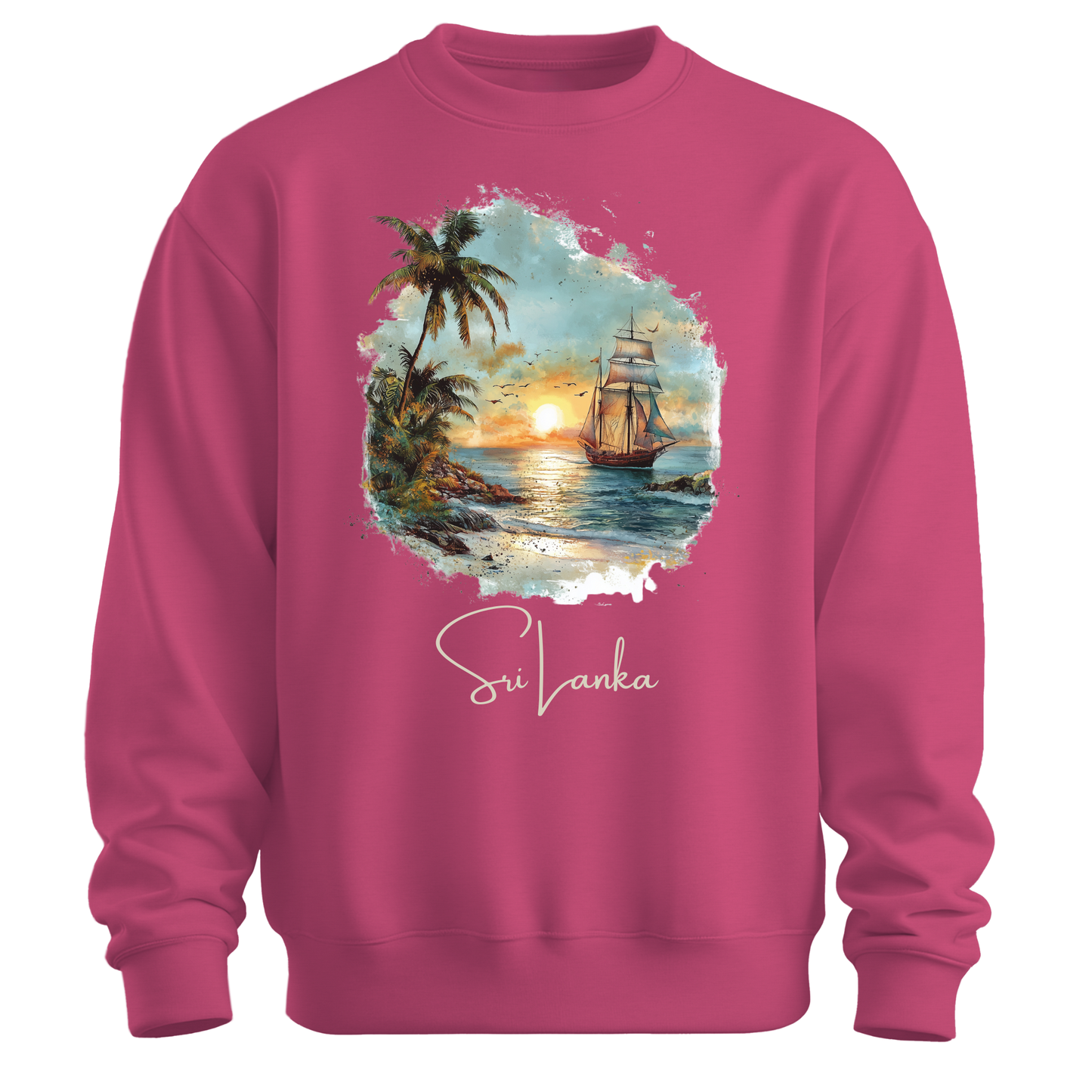 Sri Lanka Escape: Coastal Paradise Sweatshirt