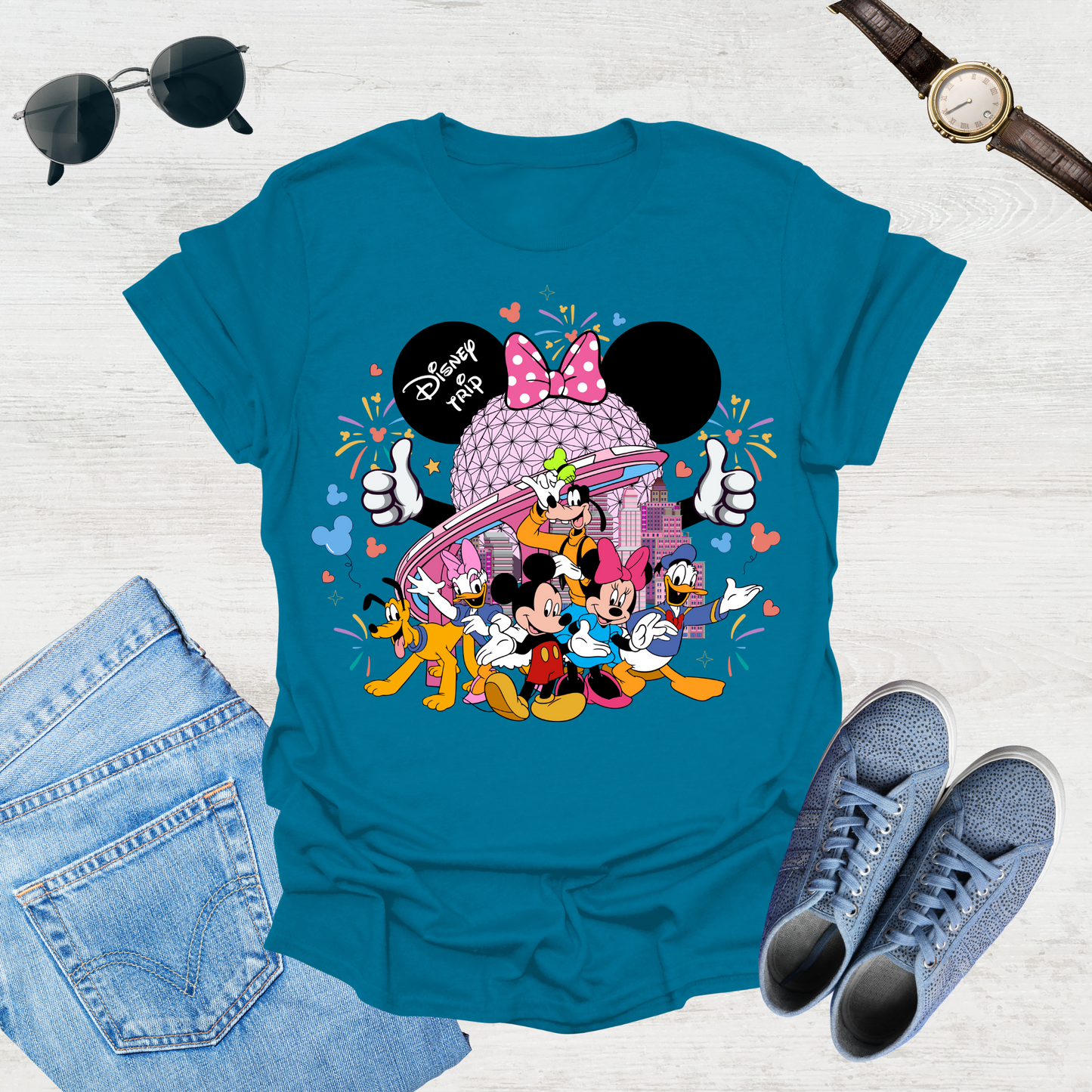 Minnie Mouse Ears & Memories Tee