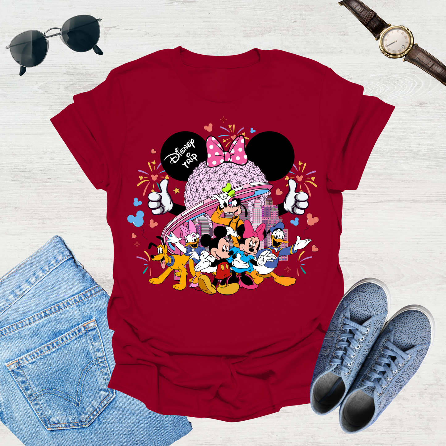 Minnie Mouse Ears & Memories Tee