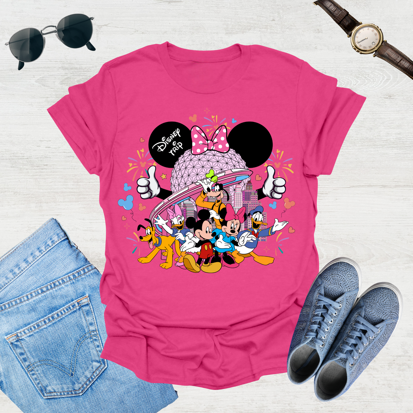 Minnie Mouse Ears & Memories Tee