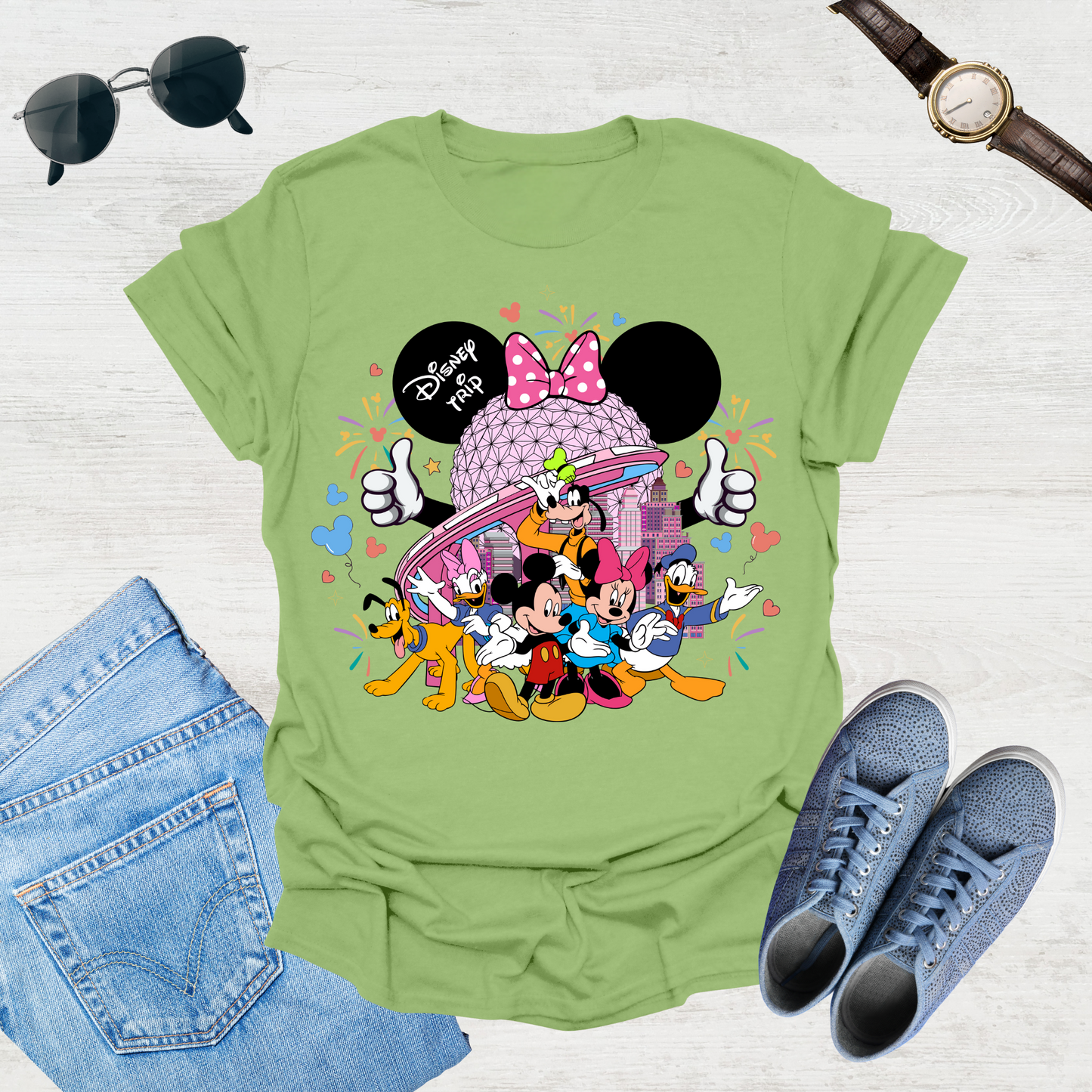 Minnie Mouse Ears & Memories Tee