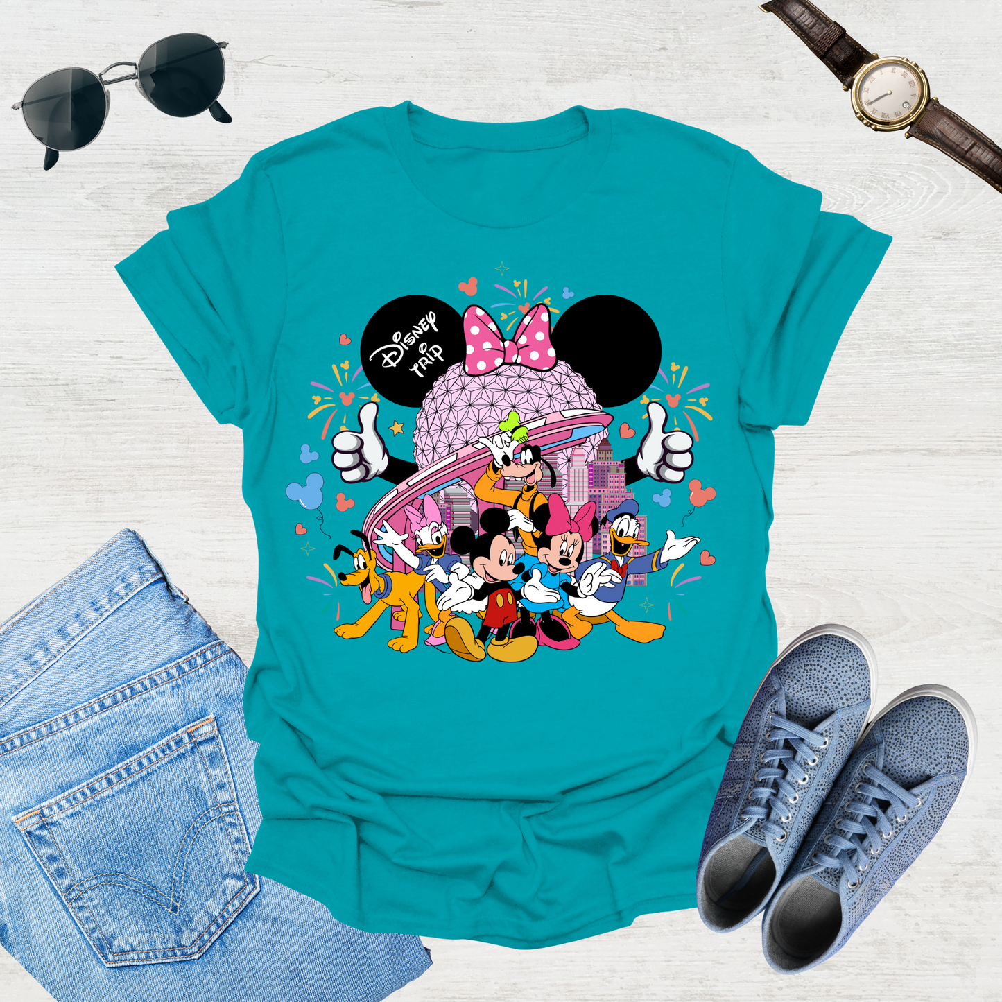 Minnie Mouse Ears & Memories Tee