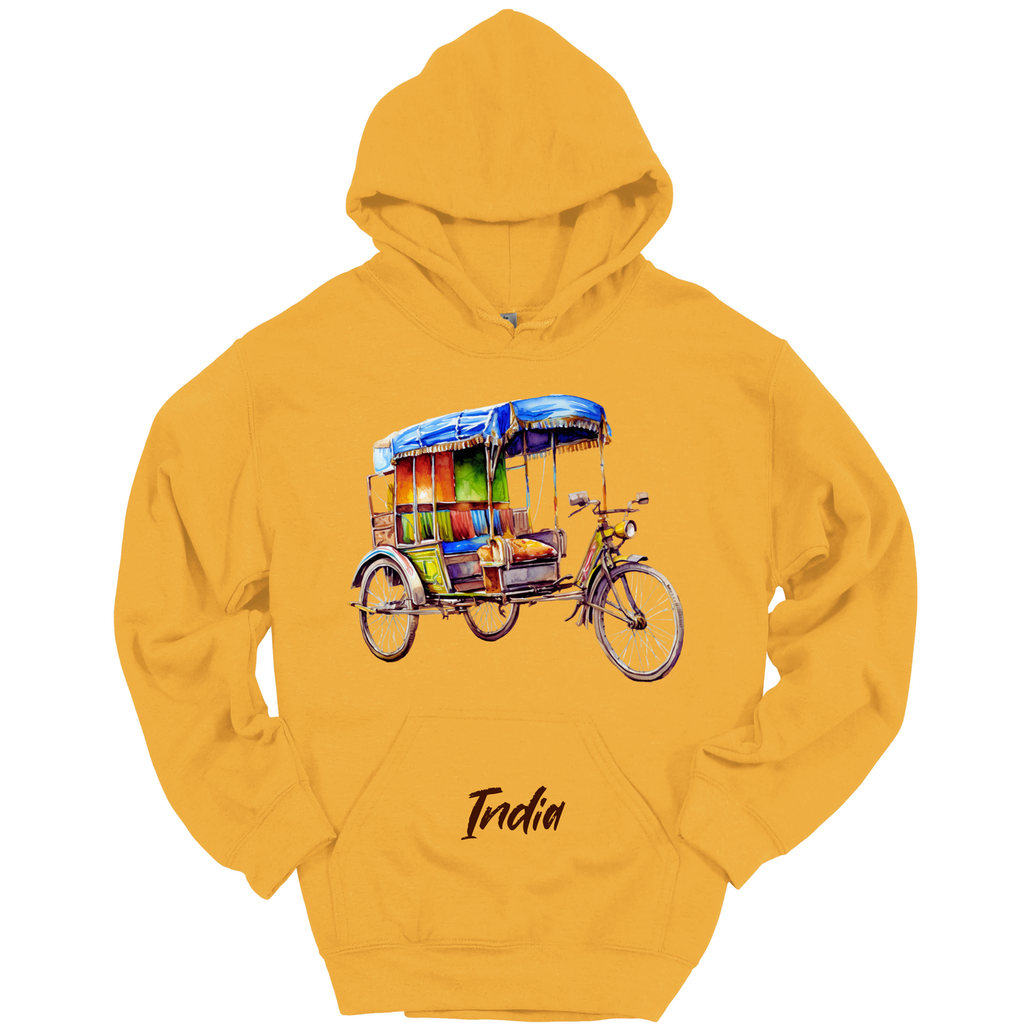 Rickshaw Rides: Explore India Hoodie