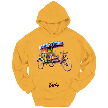 Rickshaw Rides: Explore India Hoodie