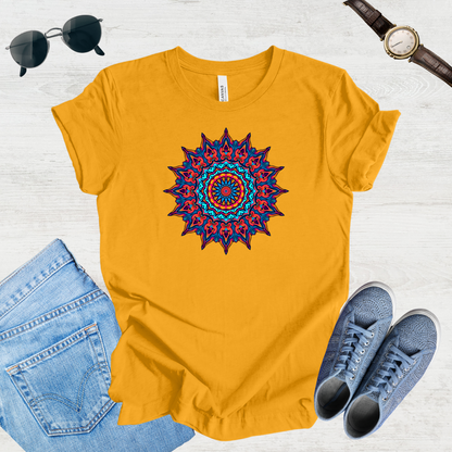 Radiant Mandala Unisex Tee