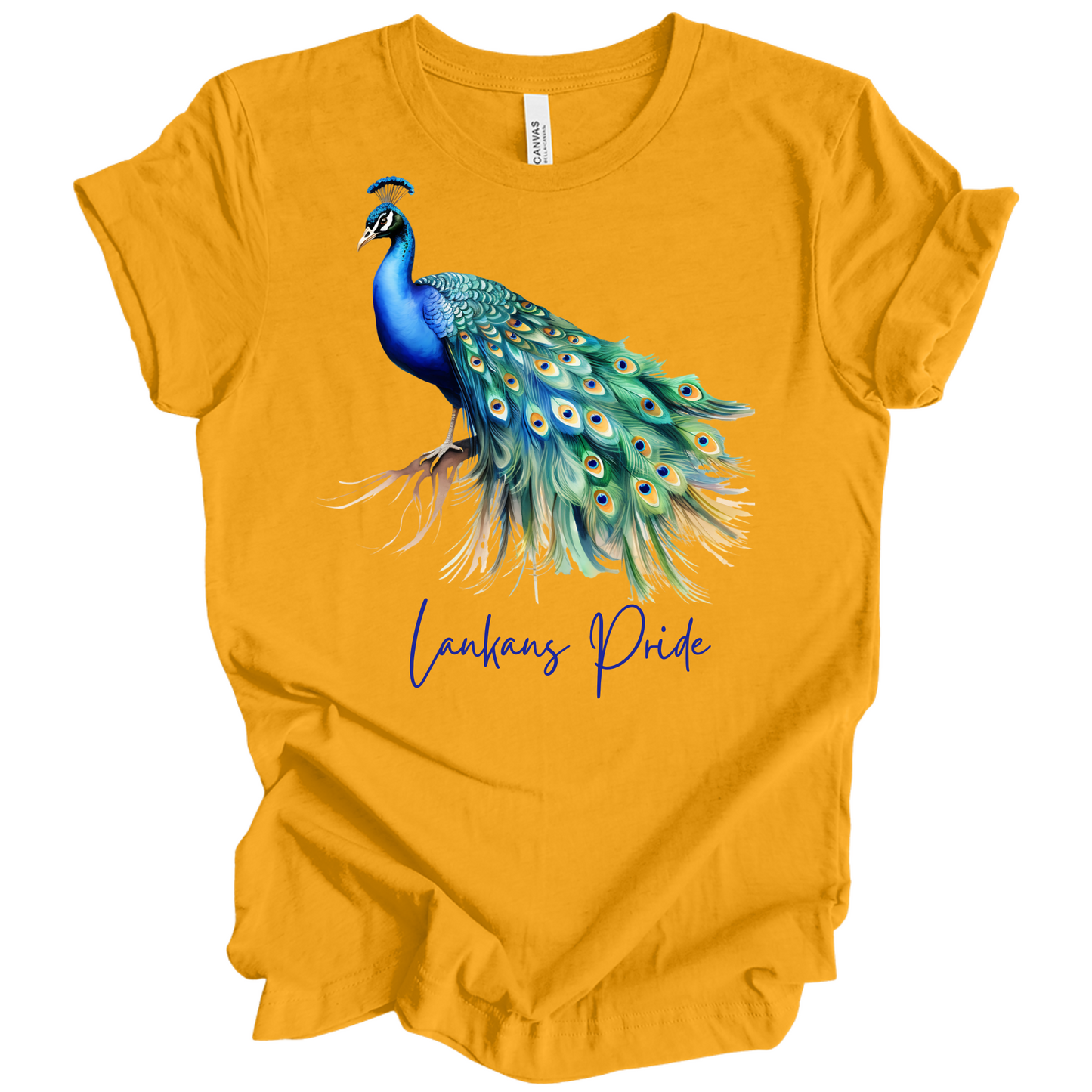 Majestic Peacock Sri Lanka Tee