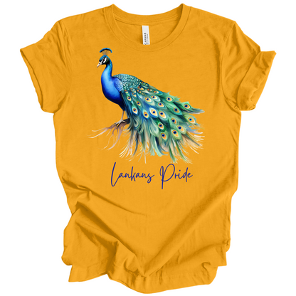 Majestic Peacock Sri Lanka Tee