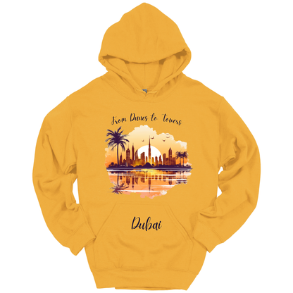From Dunes to Towers: Dubai Adventure Hoodie