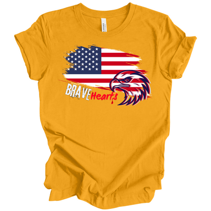 Brave Hearts – Patriot Hawk Tee