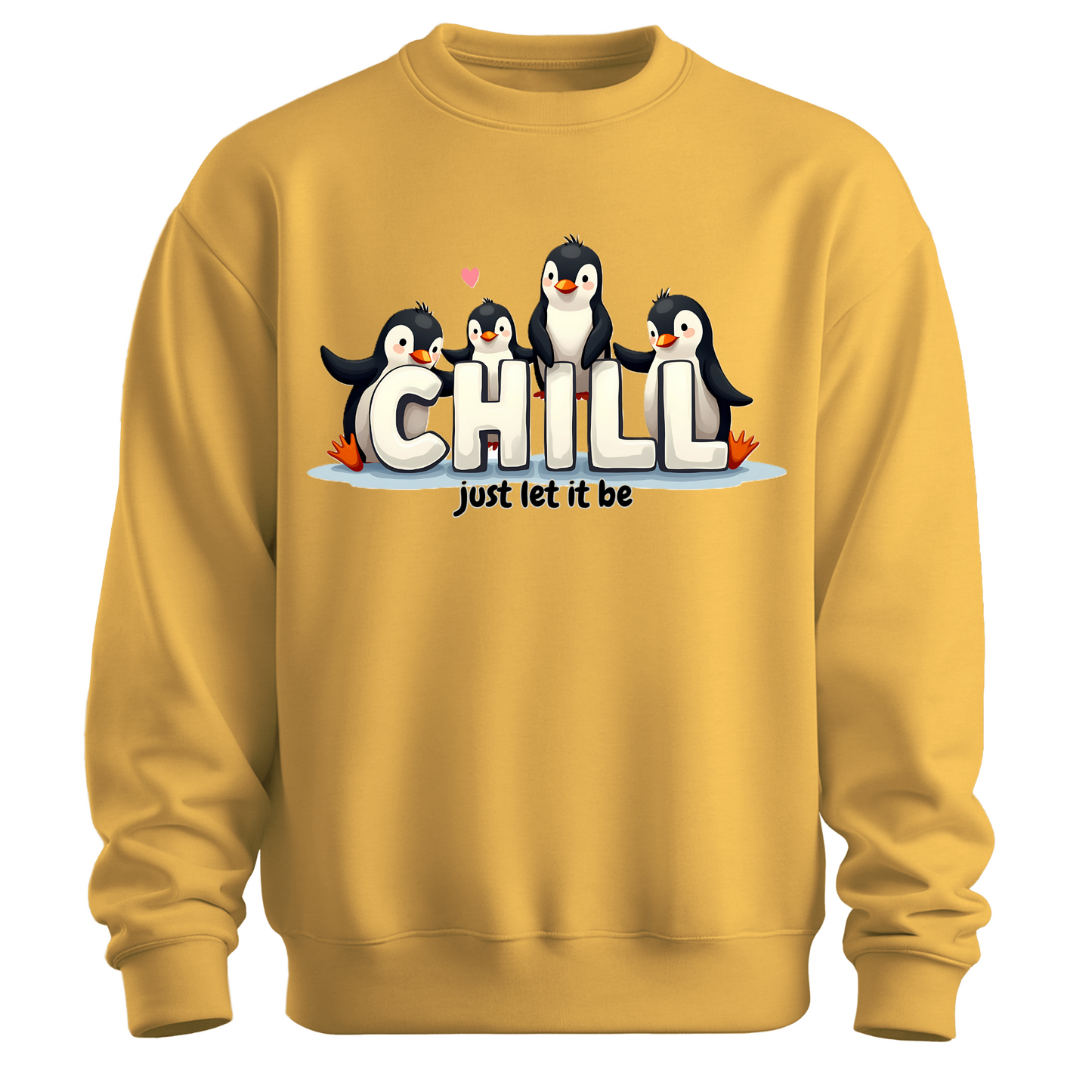 Chill Vibes Only – Penguin Edition Sweatshirt