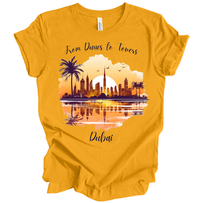 From Dunes to Towers: Dubai Adventure Tee