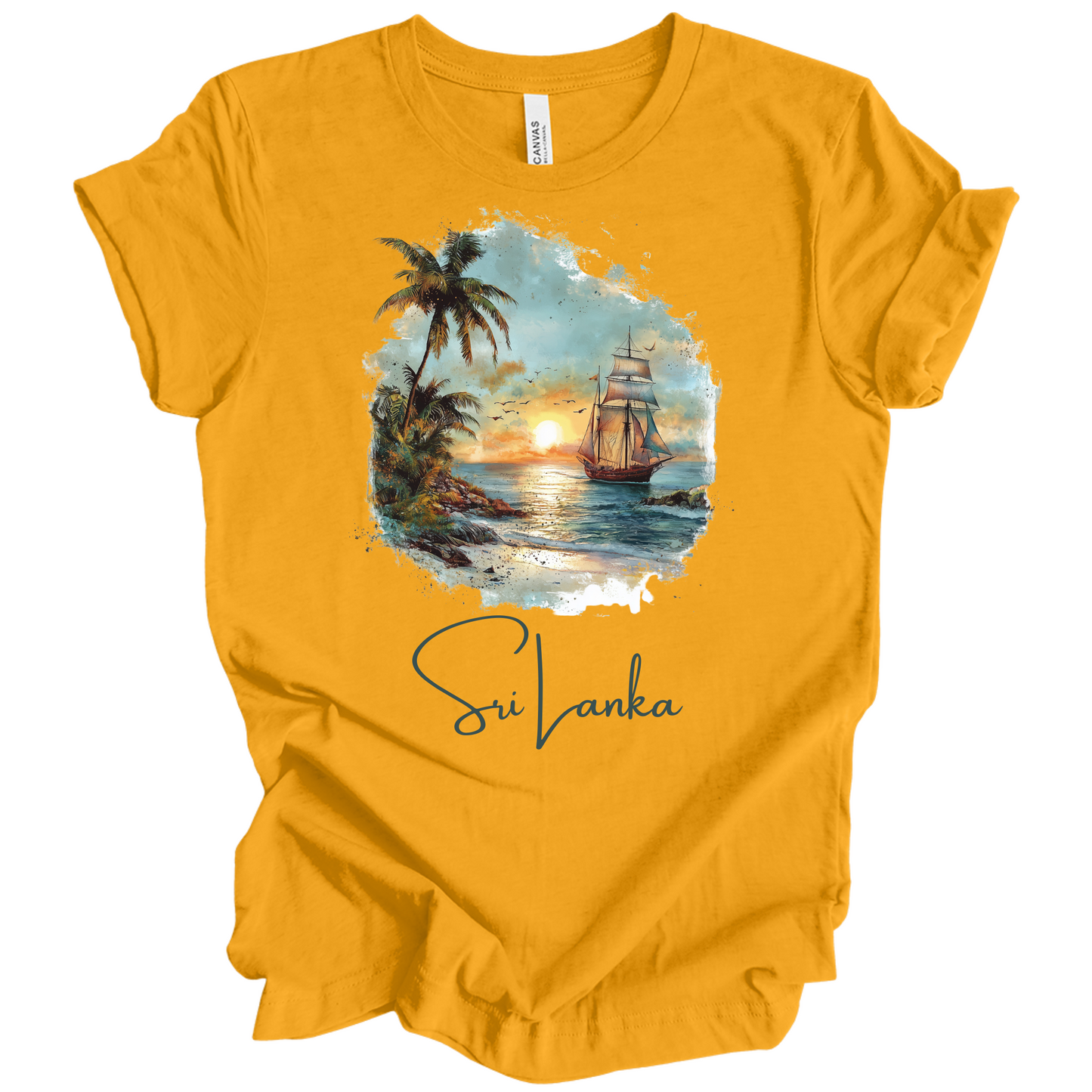 Sri Lanka Escape: Coastal Paradise Tee
