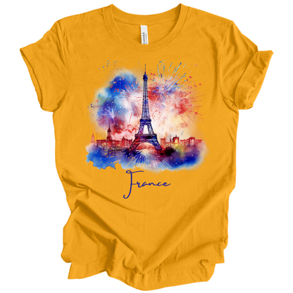 Wanderlust France, Paris: Eiffel Tower Tee