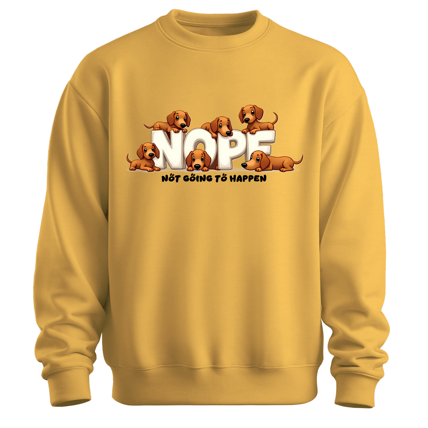 Dachshund NOPE Sweatshirt
