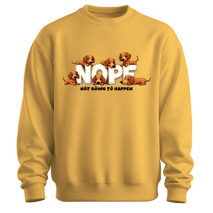 Dachshund NOPE Sweatshirt