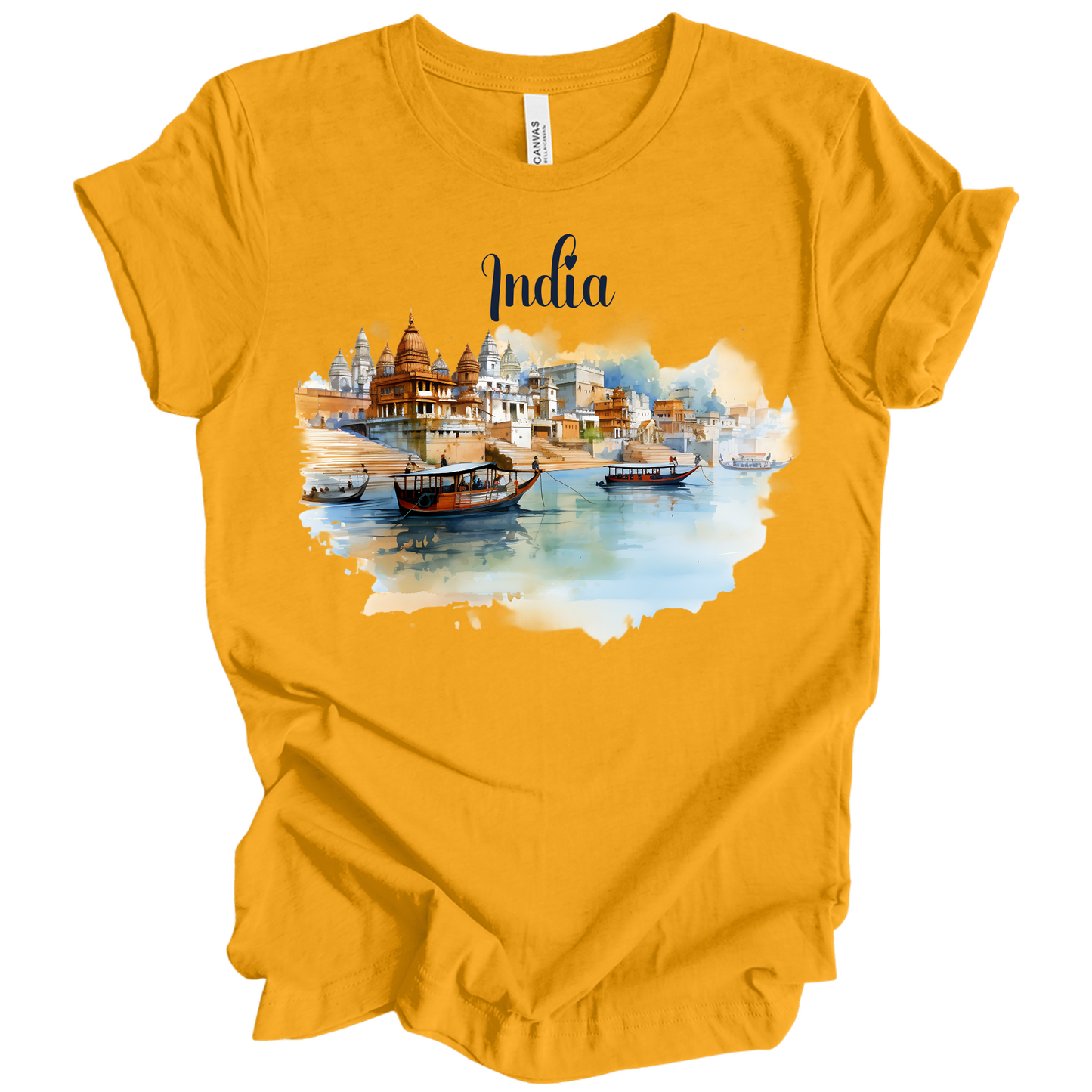 Sacred Waters: Ganga River India Tee