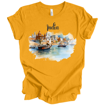 Sacred Waters: Ganga River India Tee