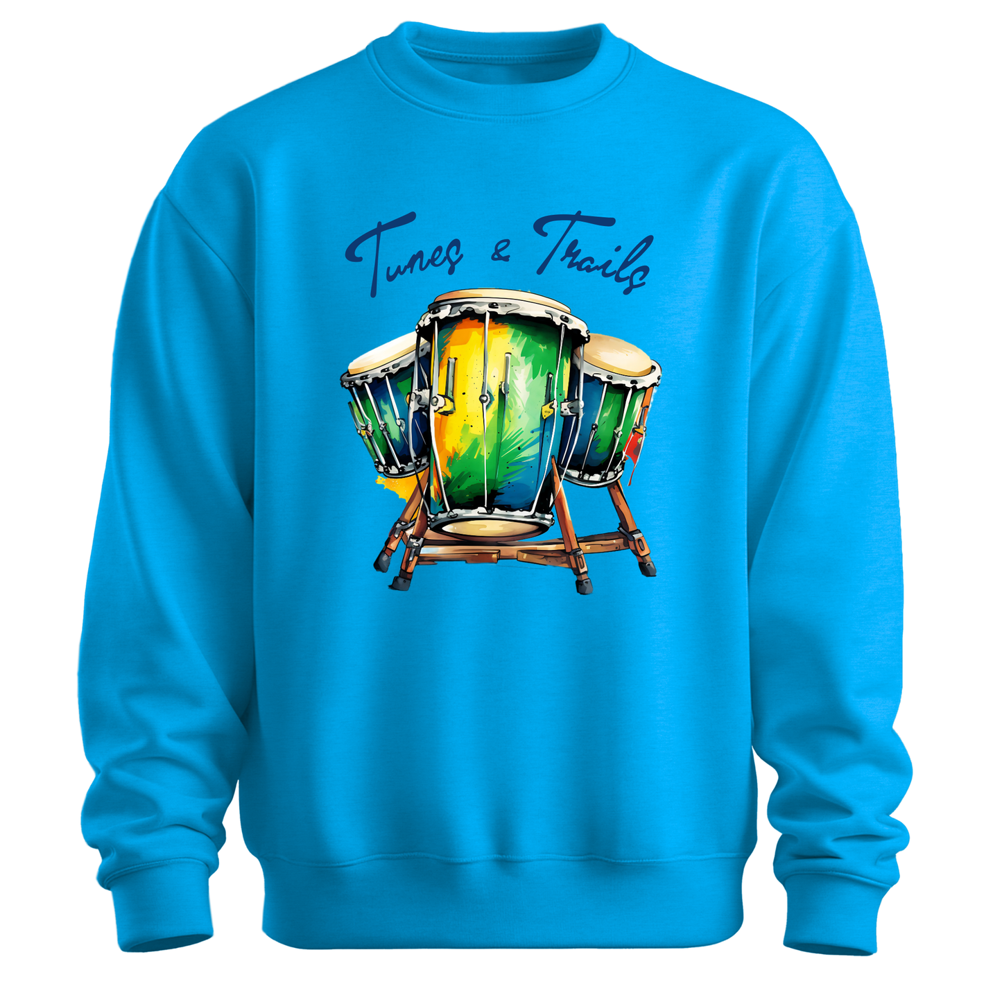 Tunes & Trails – Rhythmic Journeys Sweatshirt