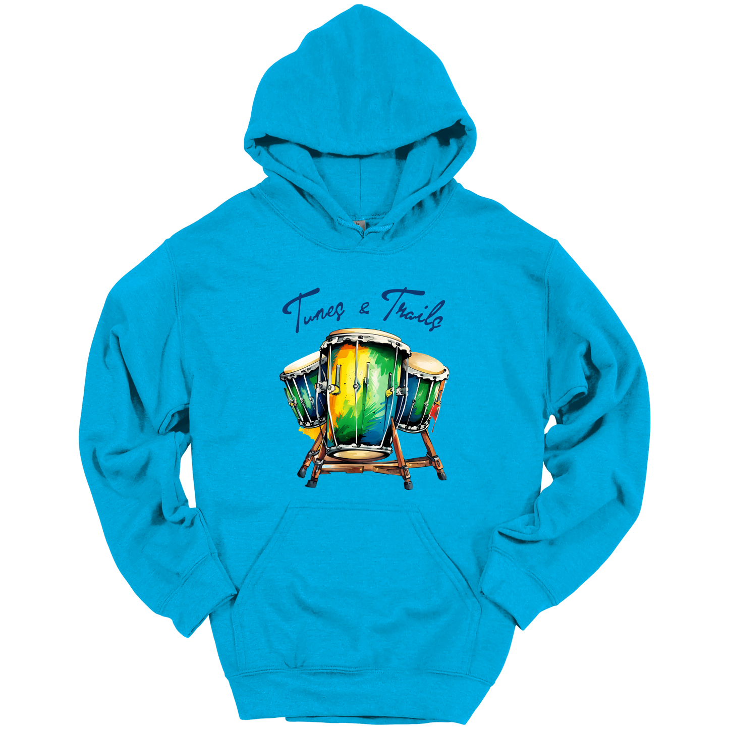 Tunes & Trails – Rhythmic Journeys Hoodie