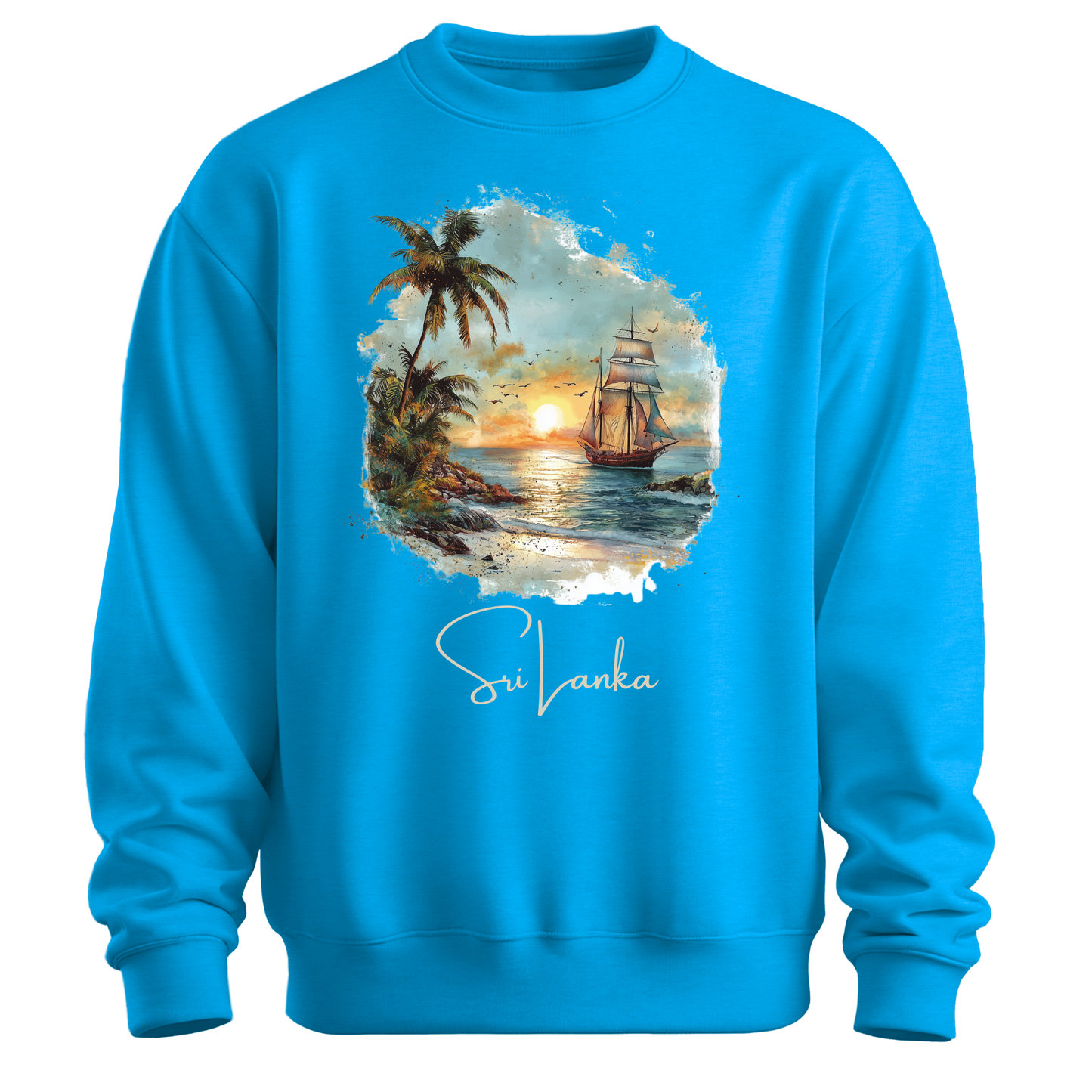 Sri Lanka Escape: Coastal Paradise Sweatshirt