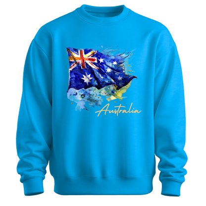 Aussie Pride Artistic Flag Sweatshirt
