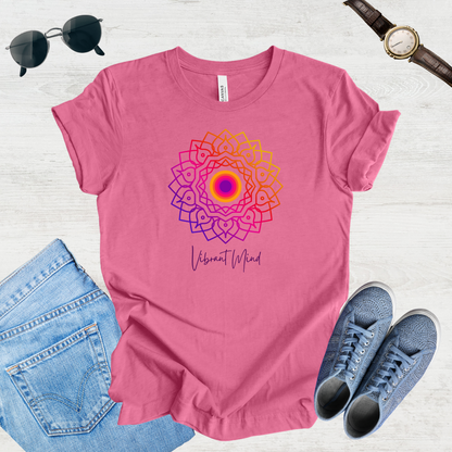 Vibrant Mind Mandala Unisex Tee