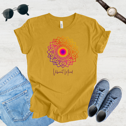 Vibrant Mind Mandala Unisex Tee