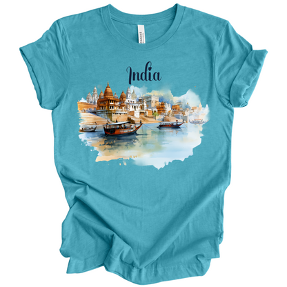 Sacred Waters: Ganga River India Tee