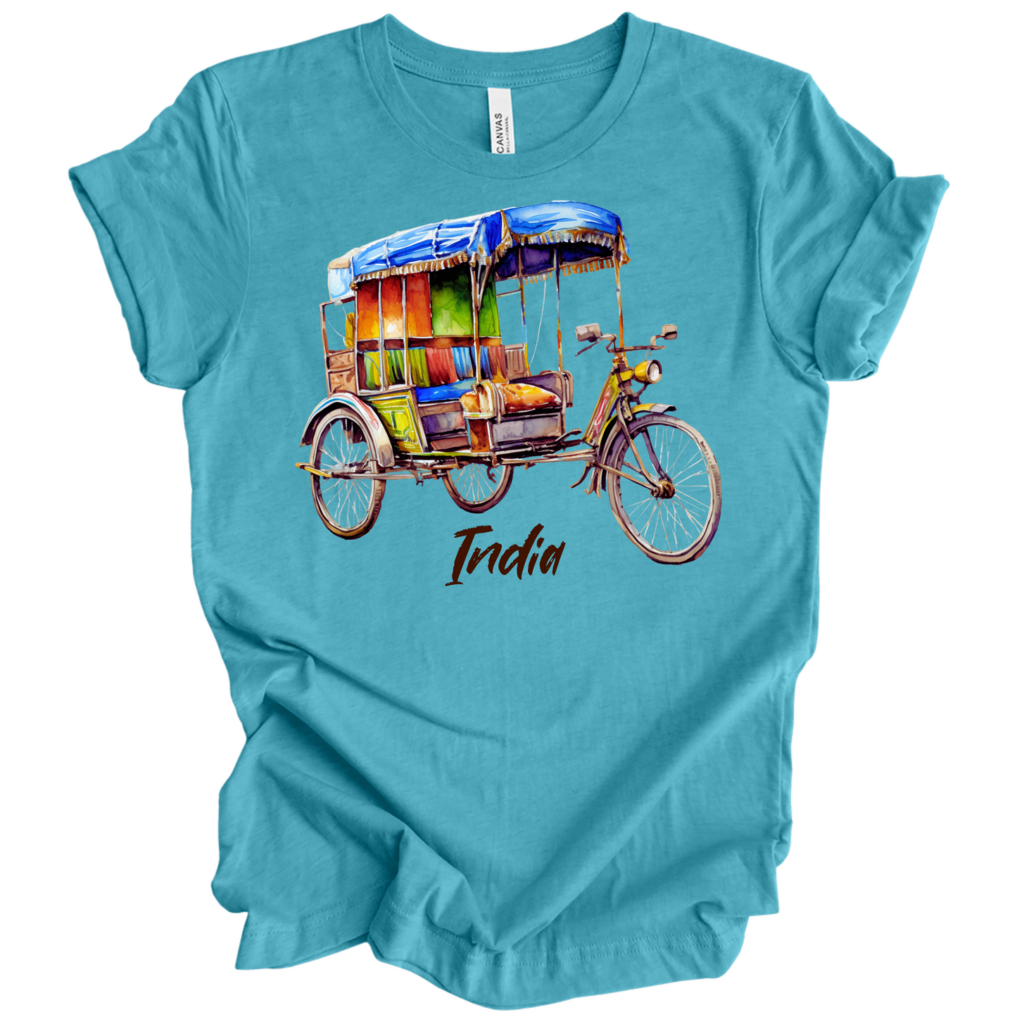 Rickshaw Rides: Explore India Tee