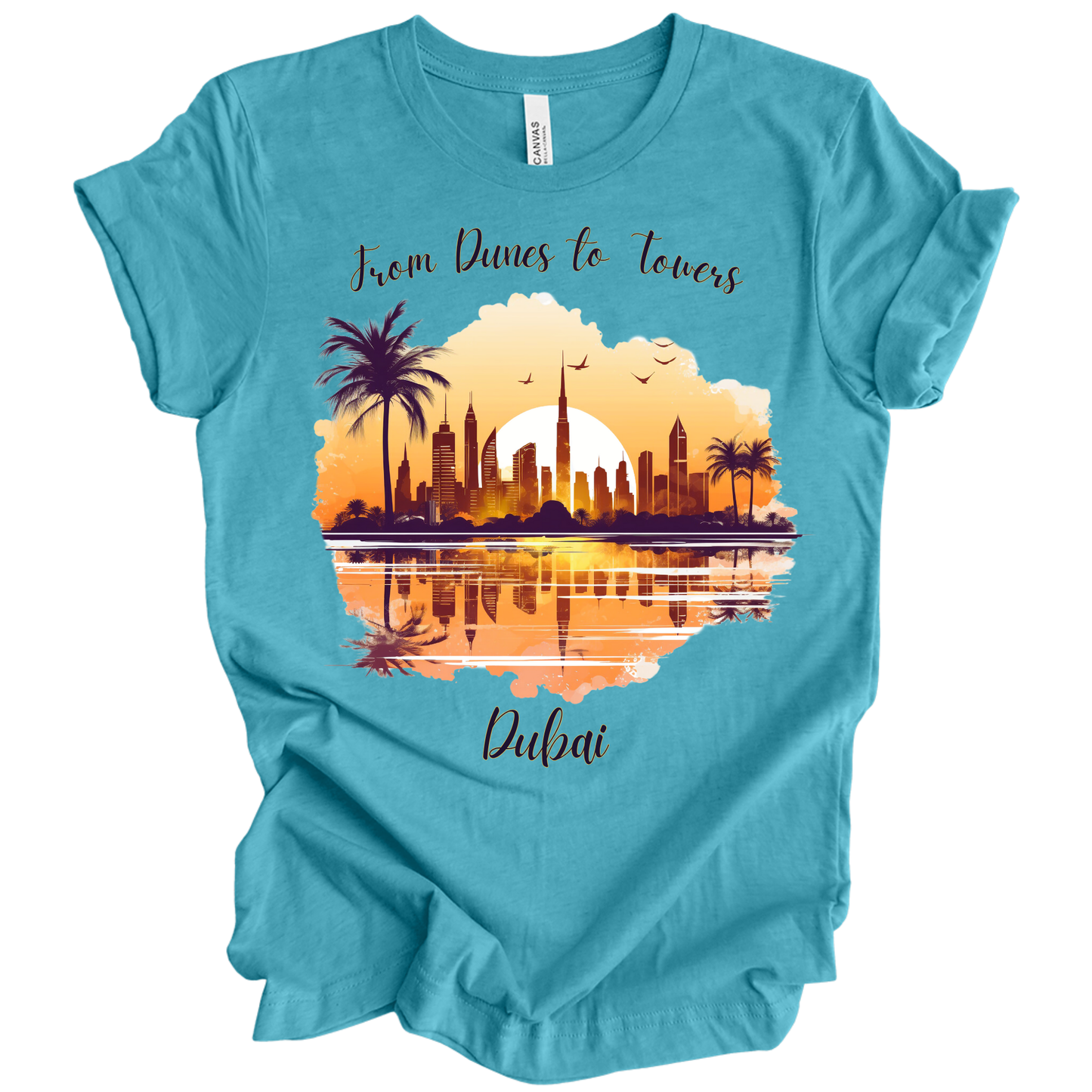 From Dunes to Towers: Dubai Adventure Tee