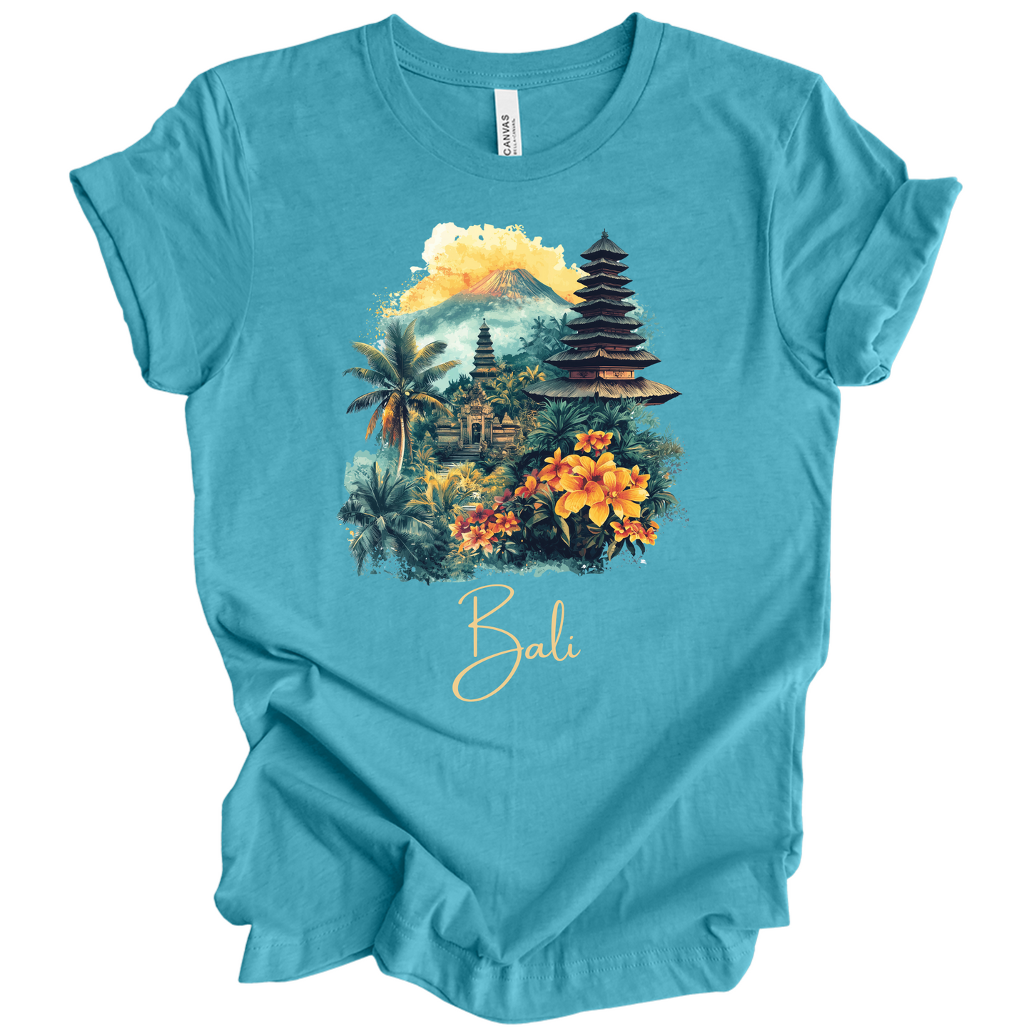 Bali Escape: Island Vibes, Timeless Comfort Unisex T-Shirt