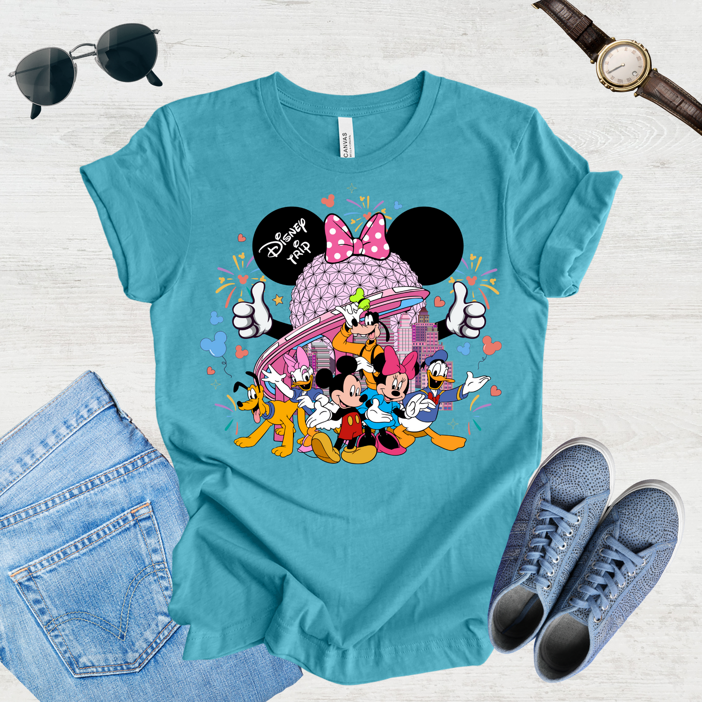 Minnie Mouse Ears & Memories Tee