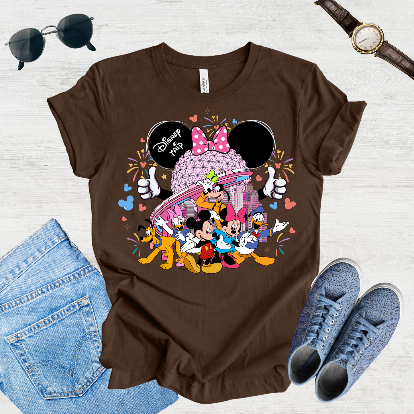 Minnie Mouse Ears & Memories Tee
