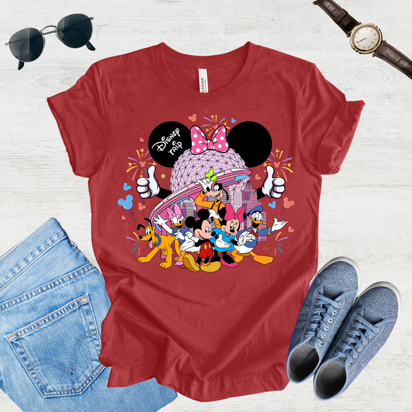 Minnie Mouse Ears & Memories Tee