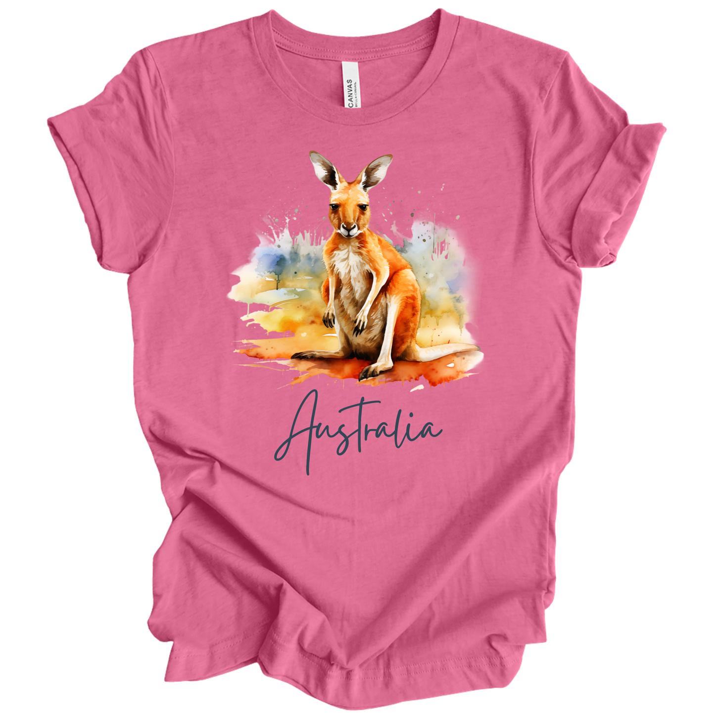 Aussie Hopper Kangaroo Travel Tee