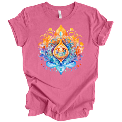 Ethereal Lotus Yoga Tee