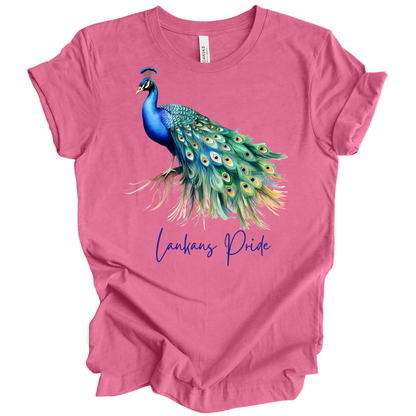 Majestic Peacock Sri Lanka Tee