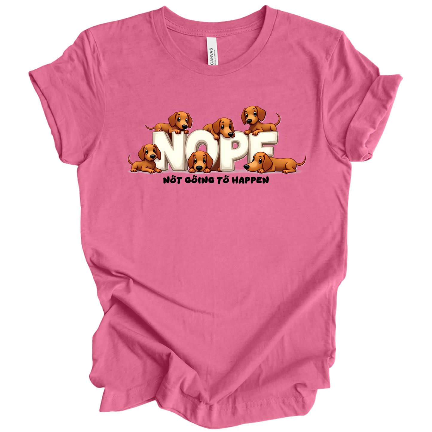 Dachshund NOPE Tee