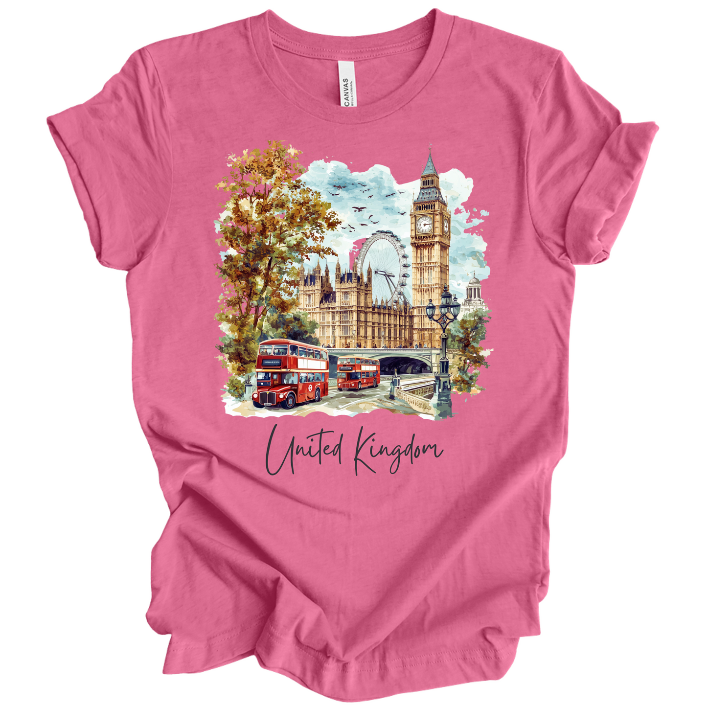 London Landmarks Explorer Tee