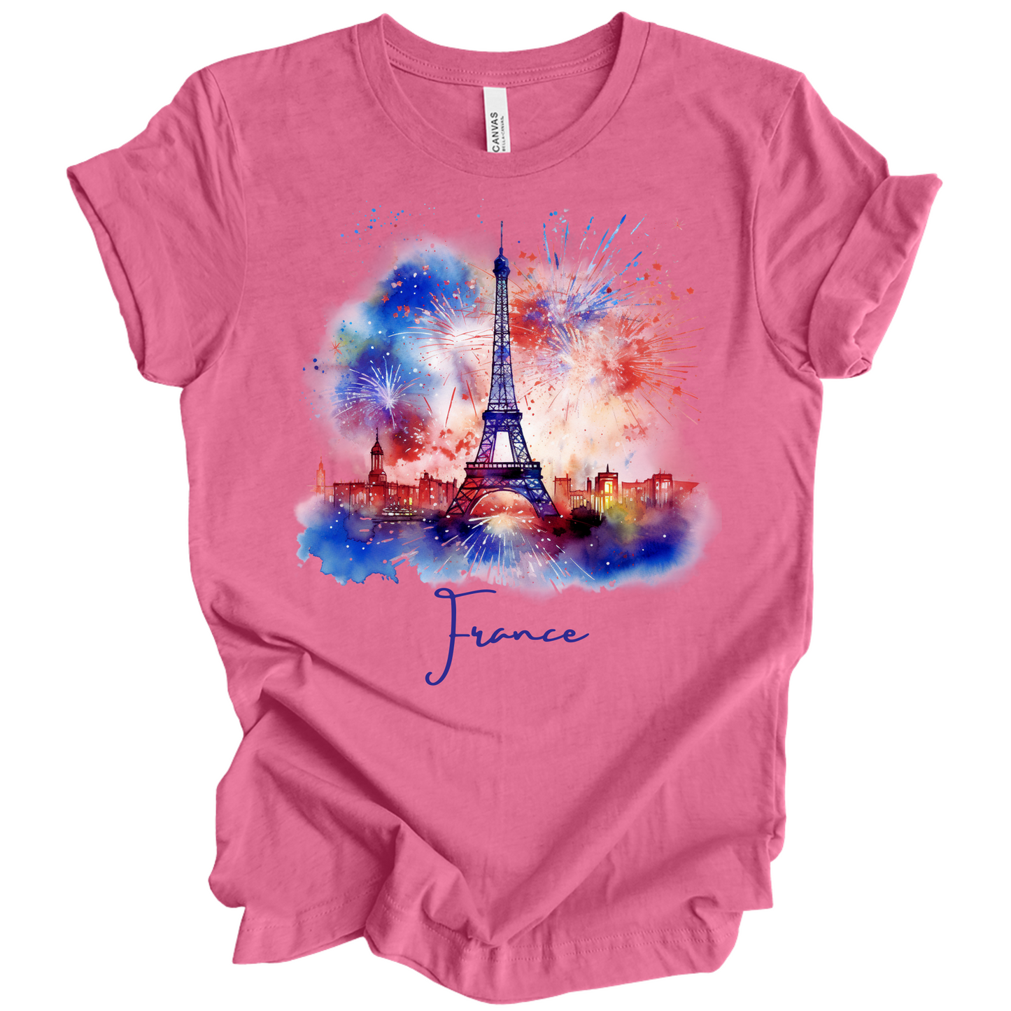 Wanderlust France, Paris: Eiffel Tower Tee