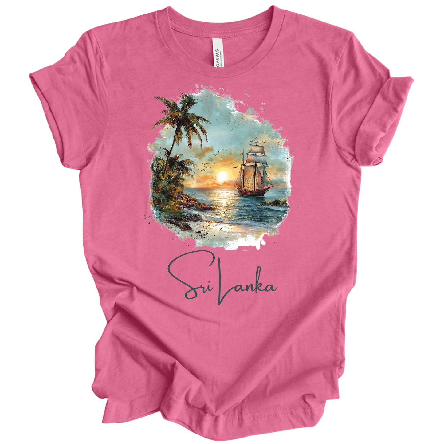 Sri Lanka Escape: Coastal Paradise Tee