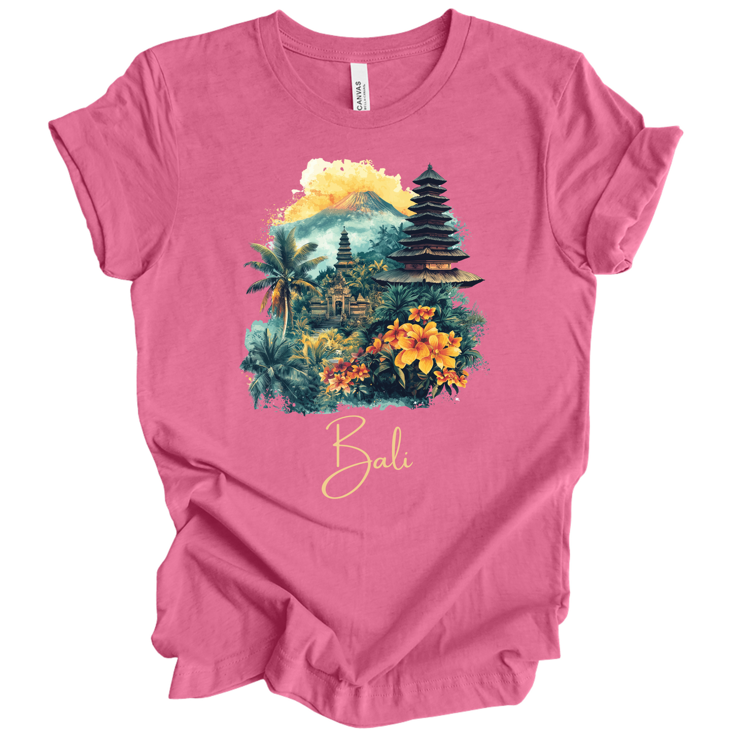 Bali Escape: Island Vibes, Timeless Comfort Unisex T-Shirt