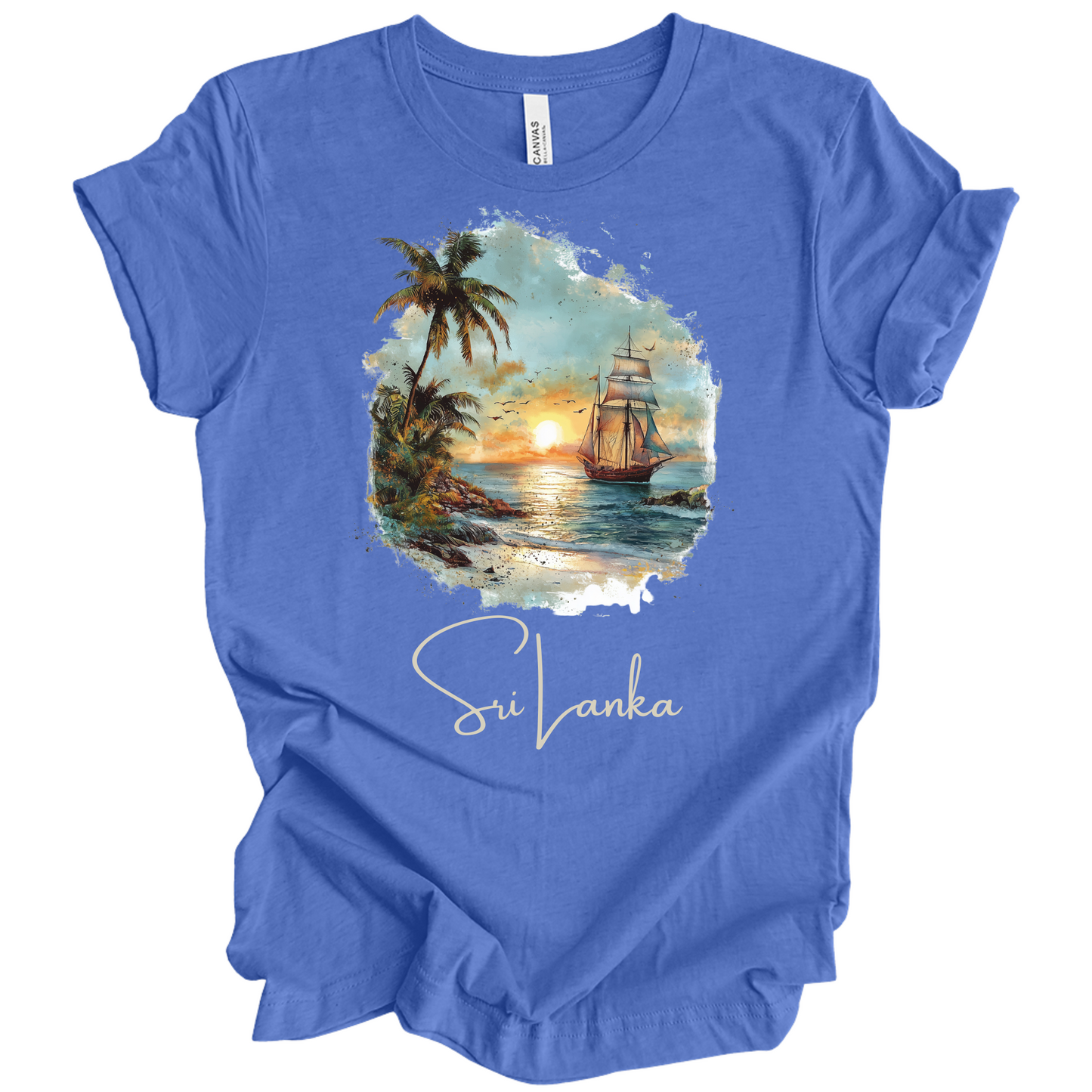Sri Lanka Escape: Coastal Paradise Tee