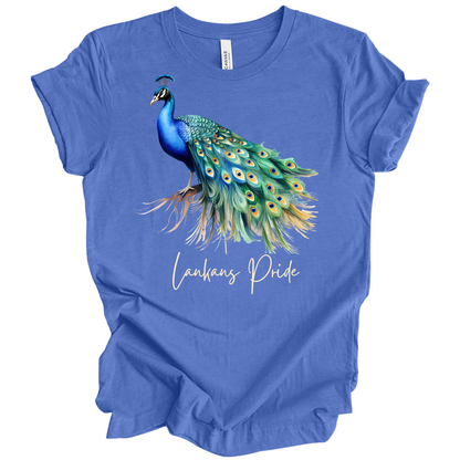 Majestic Peacock Sri Lanka Tee