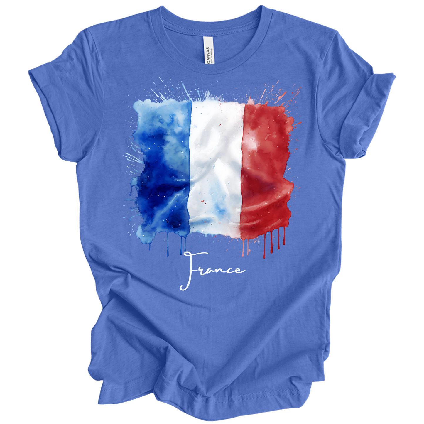 Vive La France: French Flag Tee