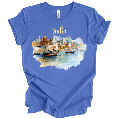 Sacred Waters: Ganga River India Tee