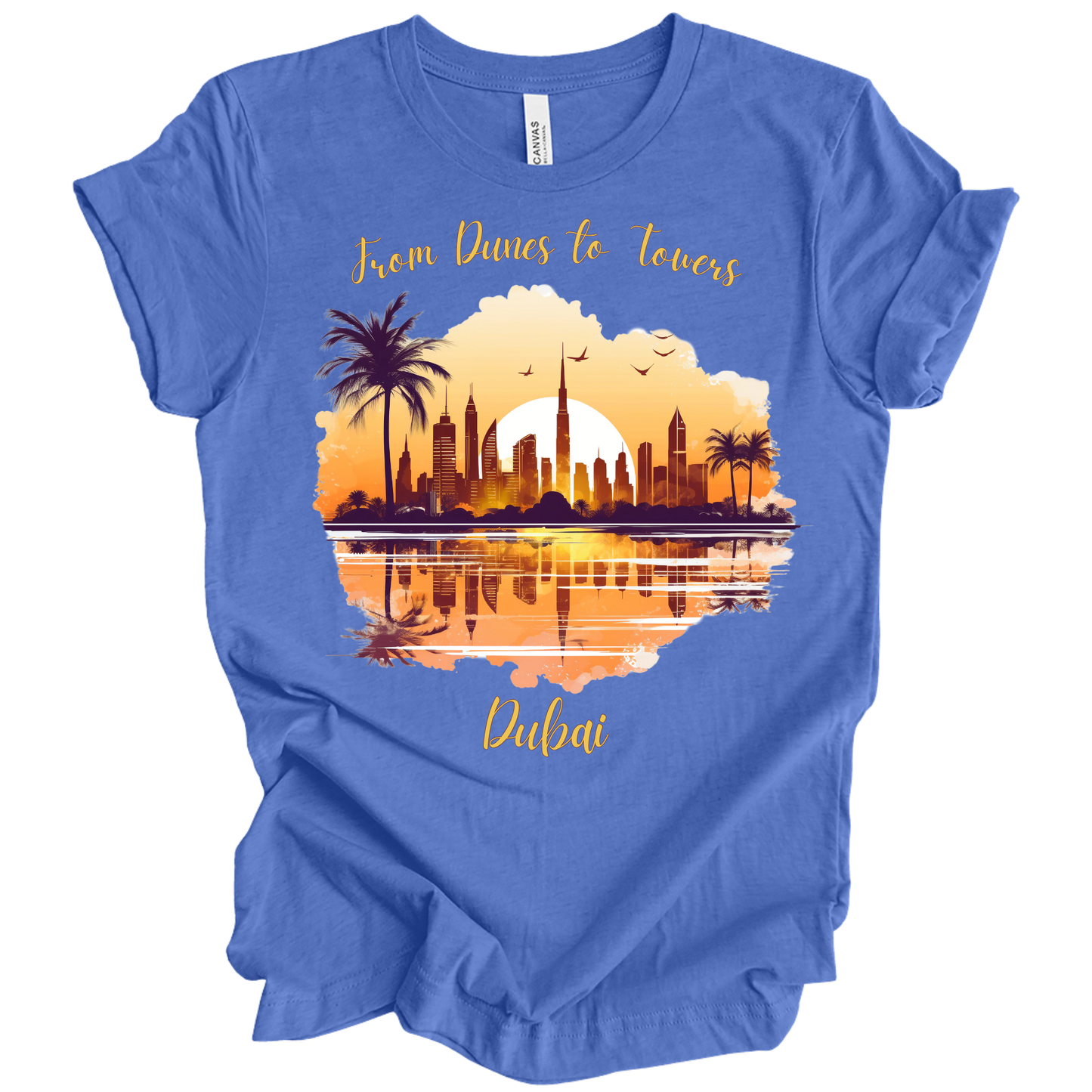 From Dunes to Towers: Dubai Adventure Tee