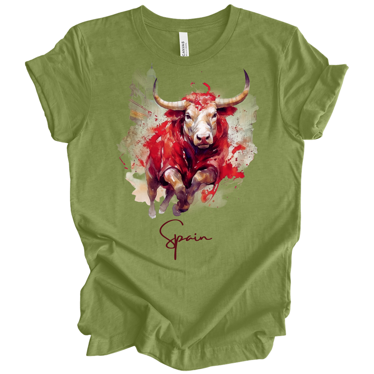 España Fierce: Bullfight Spirit Travel Tee