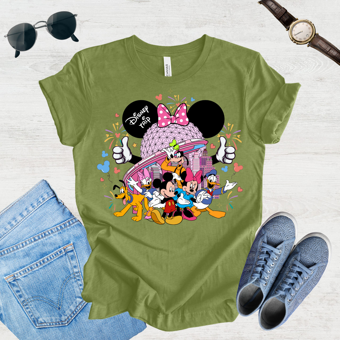 Minnie Mouse Ears & Memories Tee