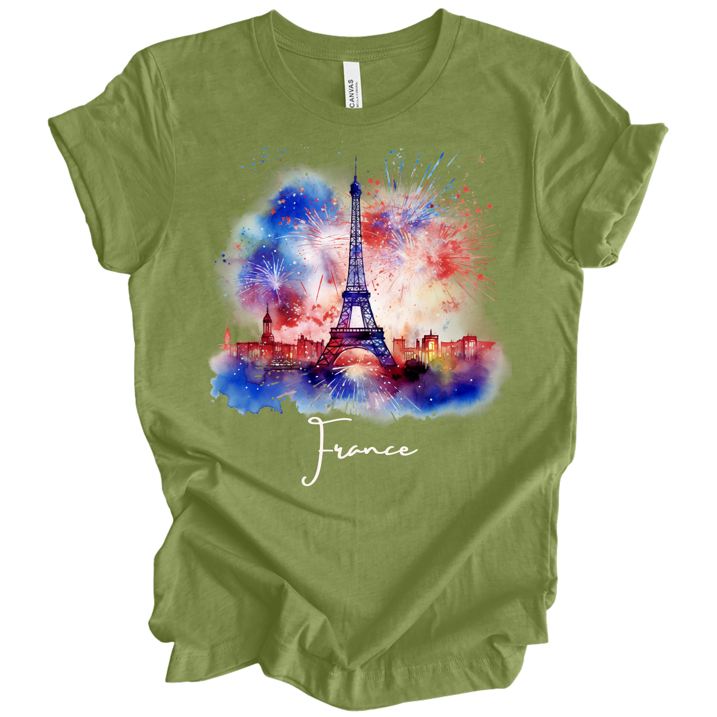 Wanderlust France, Paris: Eiffel Tower Tee